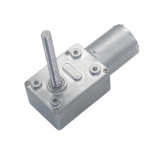 JGY370 12V 10rpm DC Geared Motor Rotary Actuator with 50mm M6 Shaft for Precise LowSpeed Rotation