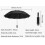 Reverse Umbrella with Reflective Strips, Windproof Automatic Folding Design for Rain and UV Protection 5