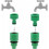 st snabbkoppling slangkoppling slangadapter 8mm innerdiameter rör 4