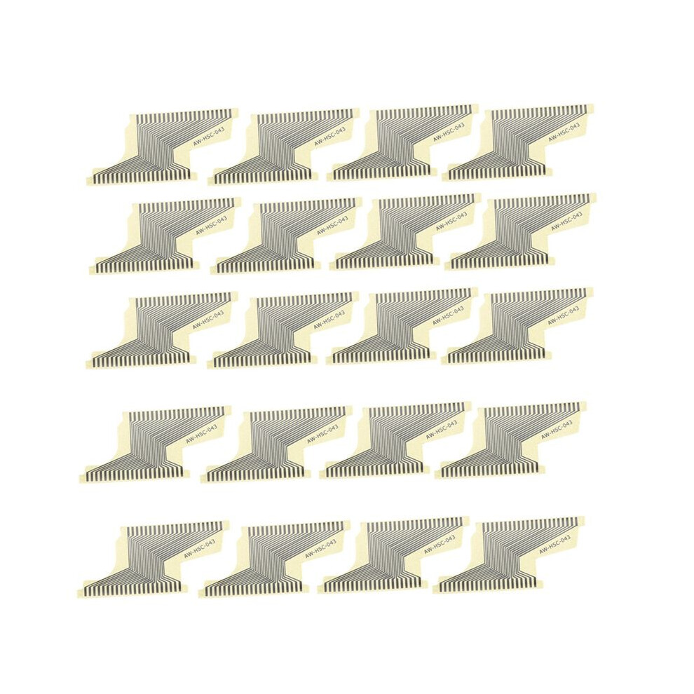20Pcs/Lot Aw-Hsc-043 Car Instrument Lcd Pixel Connector For Corsa Meriva Speedometer Pixel Repair Ribbon Flat Cable 6032687745213