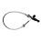 Shift Cable Automatic Transmission Traction Cable 2444N7 for  206 Hatchback (2A/C) 1998-2012 206 SW (2E/K) 2002- 1