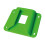 Folding Bicycles Bag Rack Mount Base Plastic Folding-Green 1