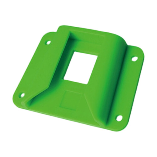 Folding Bicycles Bag Rack Mount Base Plastic Folding-Green