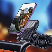 Kayannuo Uniwersalny uchwyt samochodowy i rowerowy na telefon do kierownicy