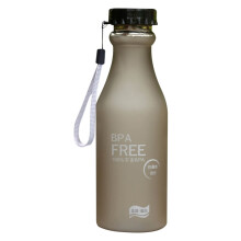 IMossad 18oz matt vannflaske - BPA-frie gjennomsiktige vannflasker