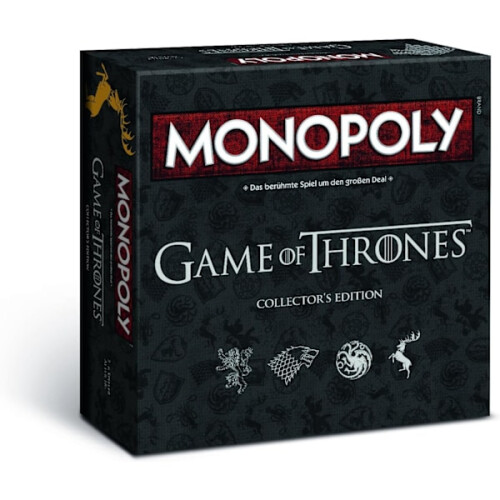 Monopoly Game of Thrones Collector's Edition - Spillet til de 6