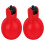 Outdoor Hand Squeeze Whistle Emergency Tool 2 pcs 1