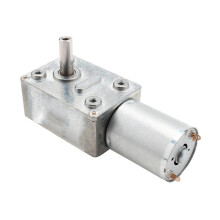 JGY370 DC Gear Motor 6V 1:32 Reduction Torque Low Speed for DIY Robotics and Hobby Projects
