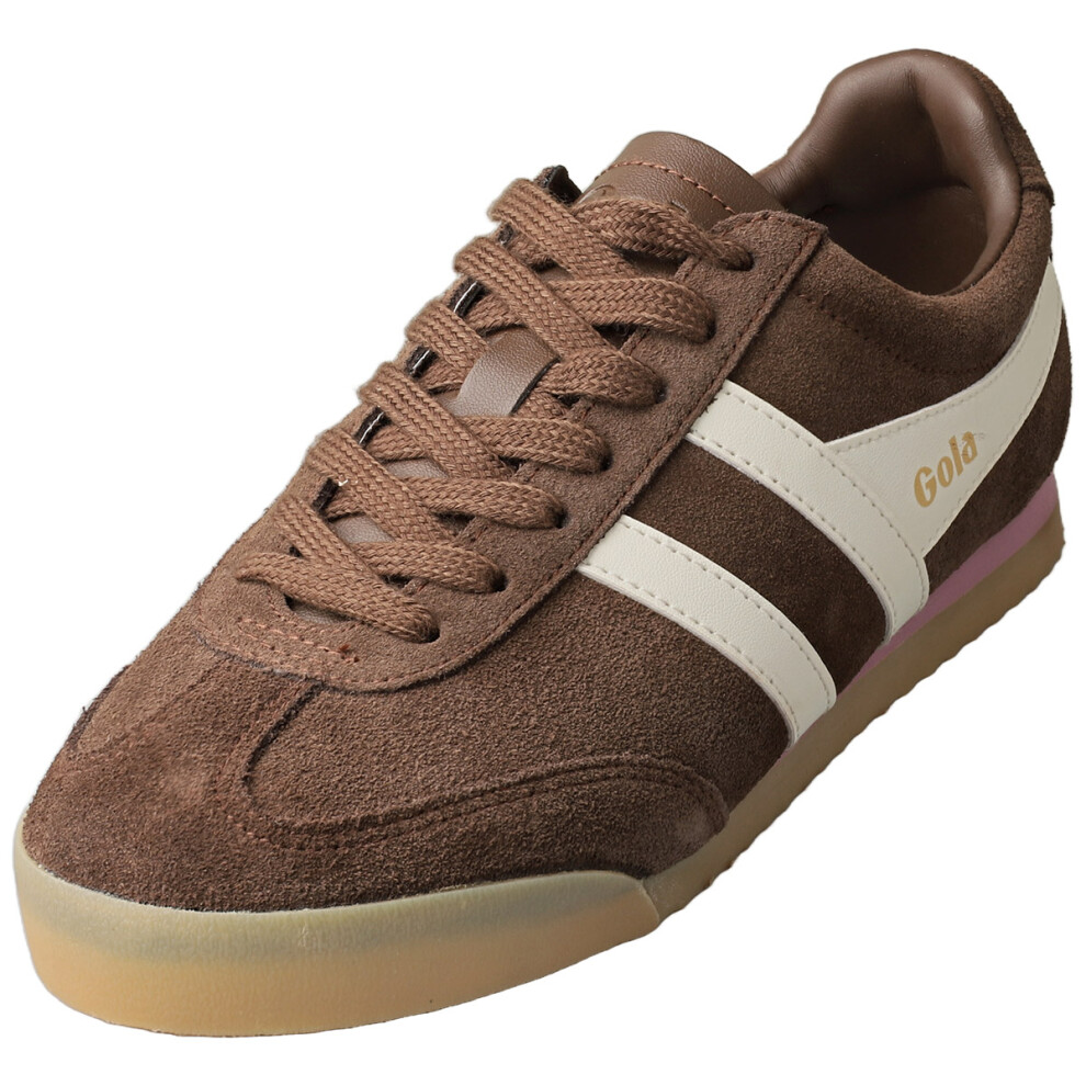 Gola (6) Apollo Womens Casual Trainers In Dark Brown