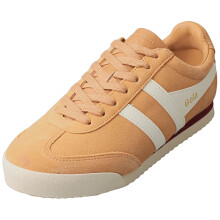 (5) Gola Apollo Womens Fashion Trainers in Salmon Off White