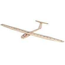 Balsa Wood RC Glider Kit F1504CL8 Full Combo Electric Powered Sailplane for Adults