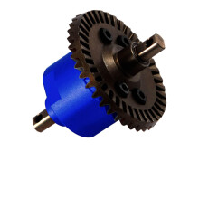 RC Car Metal Front Differential Upgrade for Slash Rustler Stampede 4X4 VXL, Durability Navy Blue