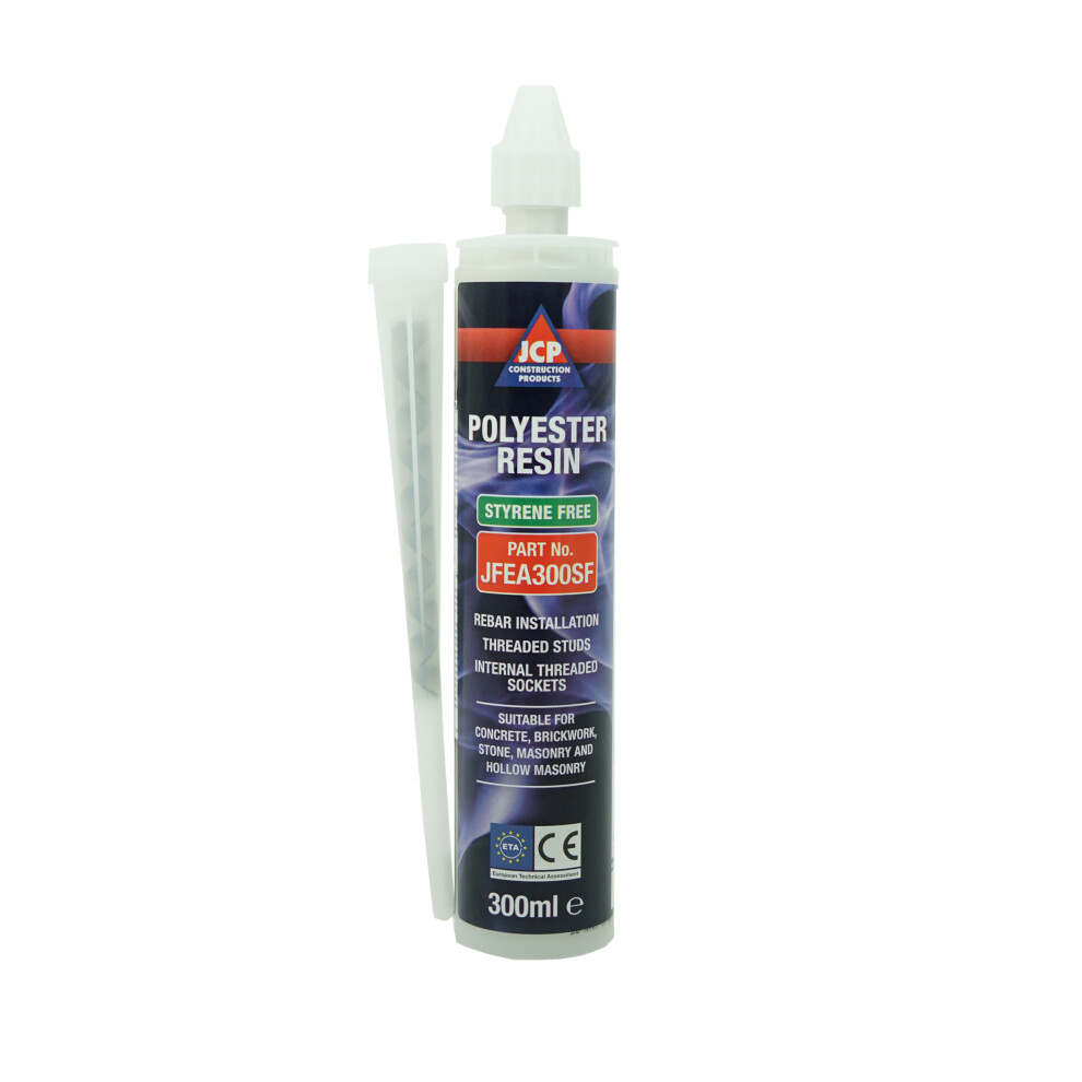 Jcp Fixings Eta Option 7 Injection Resin Ce 300Ml - Fjjfea300sf - Box Of 12 5014196125879