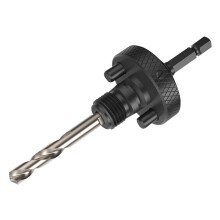 Bosch Arbor and Pilot Drill for Threaded Holesaws 32-210mm, Hex Shank, 44mm Working Length