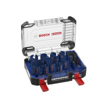 Bosch EXPERT Construction Material PC Plus Universal Hole Saw Set, 15 Piece, 20–76mm