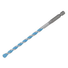 Bosch EXPERT HEX-9 Multi Construction Drill Bit 7 mm x 90 mm working length x 150 mm overall length.