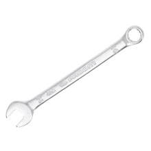 Facom 40B.10 Slim Metric Combination Spanner 10mm - 12-point OGV, 15 offset, matt chrome finish.