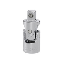Facom J.240AT Universal Joint 3/8 in Drive - Spring-Stiffened, Bright Chrome, Model J.240AT