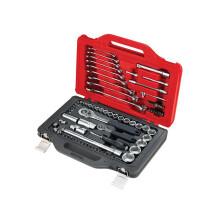 Facom RSL.151-EPW82PB 82-Piece 1/4in & 1/2in Drive Metric Socket Set in TWIN BOX Case.