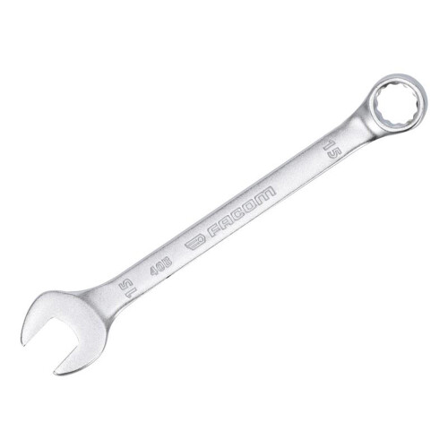 Facom Facom 40B.15 15mm Slim Metric Combination Spanner - 12-Point OGV, 15 Offset