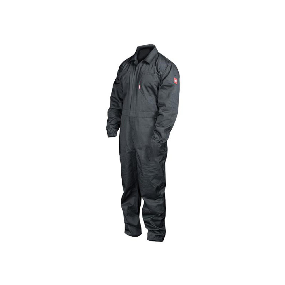 Scan Black Coverall / Boiler Suit Men M, 65% Polyester 35% Cotton 240Gsm. 5023969016009