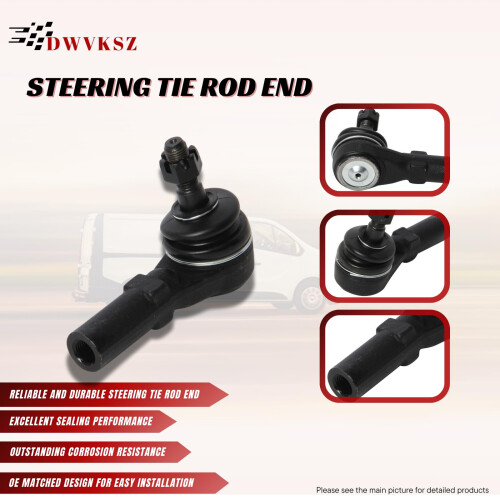 Front Outer Tie Rod End Set for Chevrolet Corvette 6.2L 20142017, OE Fit, Restore Steering Precision 1