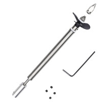 150mm Stainless Steel RC Boat Propeller Drive Shaft Kit with Bearings, 36mm Propeller for 5mm Motor