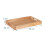 Serviertablett aus Walnussholz und MDF mit Griffen 4