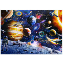 1000 Piece Space Jigsaw Puzzle for Adults and Teens, Challenging Artwork Design Gift Set