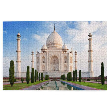 Taj Mahal 1000 Piece Jigsaw Puzzle for Adults, Challenging Design with Fully Interlocking Durable Pieces