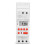 30A Digital Timer Switch 220V DIN Rail Mount, 7Day Programmable Relay with Auto ON OFF Control 3