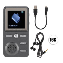 Înregistrator digital cu viteză de redare variabilă, denumire fișiere, înregistrare audio cu reducere a zgomotului activată vocal, pentru