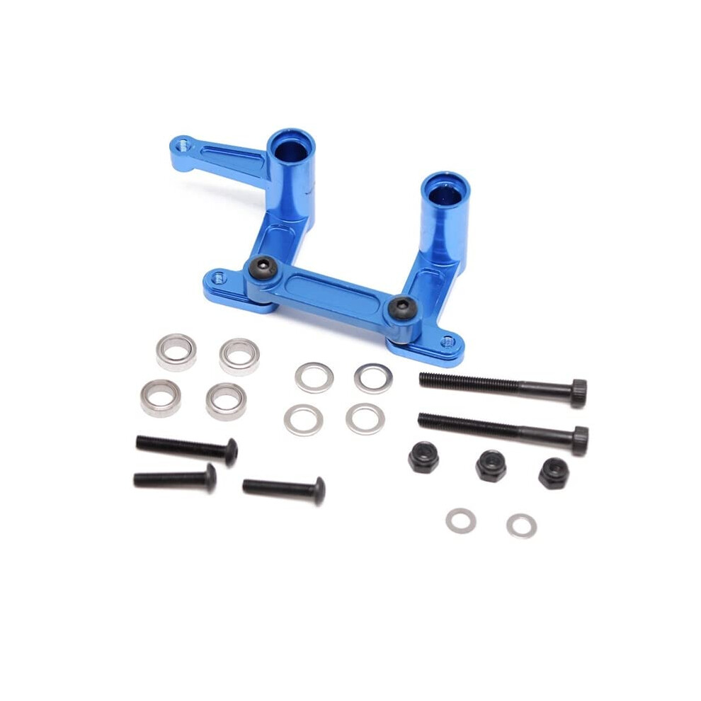 Aluminum Steering Assembly Bellcranks Drag Link Upgrade Parts For Traxxas Slash 2Wd Rustler Bandit 1/10 Rc Car Blue 9045646548654