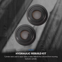 Automobile Front Hydraulic Steering Seal Rebuild Kit , HS5157, with Wrench