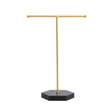 Jewellery Tree Stand Organiser Storage for Necklaces, Bracelets, Keys & Rings Valentine's Gift for Girlfriend Black