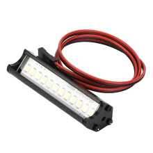 55mm RC LED Light Bar for 1/10 Crawler TRX4 SCX10, Bright Illumination with Durable Metal Housing
