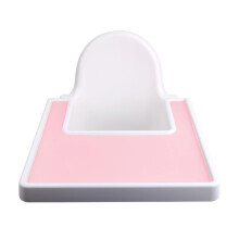 Non Slip Silicone Feeding Mat with Raised Edge Spill Guard, Easy Clean Baby Placemat for Highchair Tray