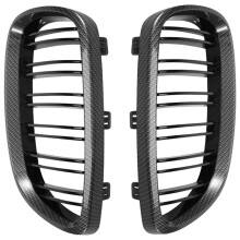 for - E90 E92 E93 M3 328I 335I 2007-2011 Carbon Fiber Front Kidney Grille 51137157275 51137157276