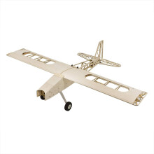RC Trainer Plane 1.2m Wingspan Balsa Wood Kit for Adults, Stable Flight and Easy DIY Build T12 Eyas