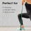 TheraBand THERABAND Resistance Bands Set – Stretch Bands for Exercise, Therapy 5
