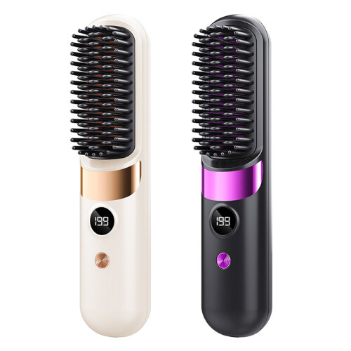 Multifunctional Cordless Styling Tool Combines Comb and-White 1