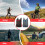 Sahunfri 2 Pcs Ultra Lightweight Backpack, Foldable Backpack Water Resistant Tra 5