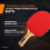 PRO-SPIN Table Tennis Bats - High-Performance Set with Premium Table Tennis Rack 2