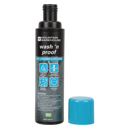 Mountain Warehouse Wash N Proof 300ml -Breathable Proofer - For 2