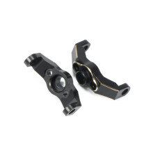 Brass Caster Blocks 9g CHubs Counterweights for TRX4M 1/18 Crawler, Enhanced Stability Upgrade Parts 2Pcs