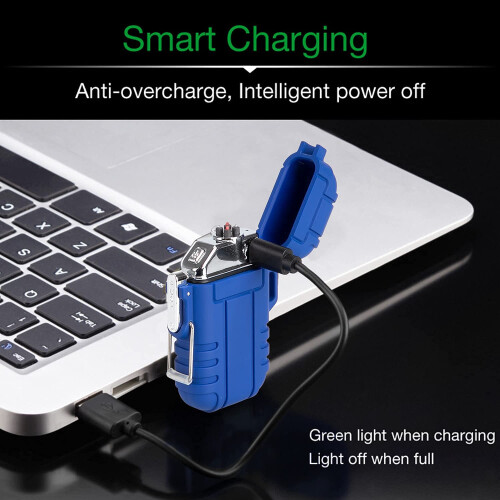 electric arc plasma lighter Stylish Blue 2