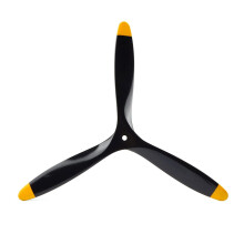 RC Airplane Propeller 17x10 Beech Wood 3 Blade CW Rotation Balanced Thrust Durable Replacement