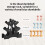 Topyond Dumbbell Stand 3 Tier- Dumbbell Rack Stand(Dumbbells Not 3