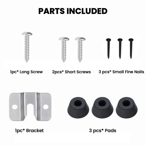 TenCloud 2Pack Dart Board Hanging Kit Dartboard Holder Wall Mounting Bracke 1