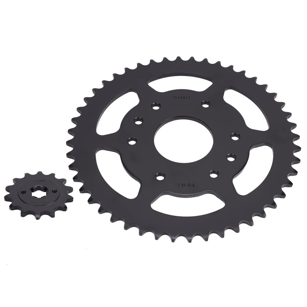 Motorcycle Chain Sprocket Set 14T Front 48T Rear For Ktm Duke 125 200 Rc Wearresistant Steel Oem Fit 9045646552149